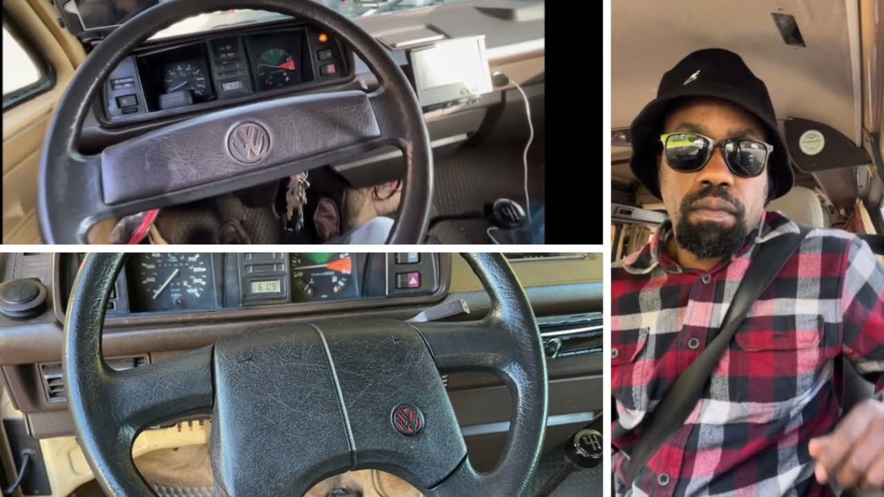 Vw vanagon steering wheel upgrade T3-T4