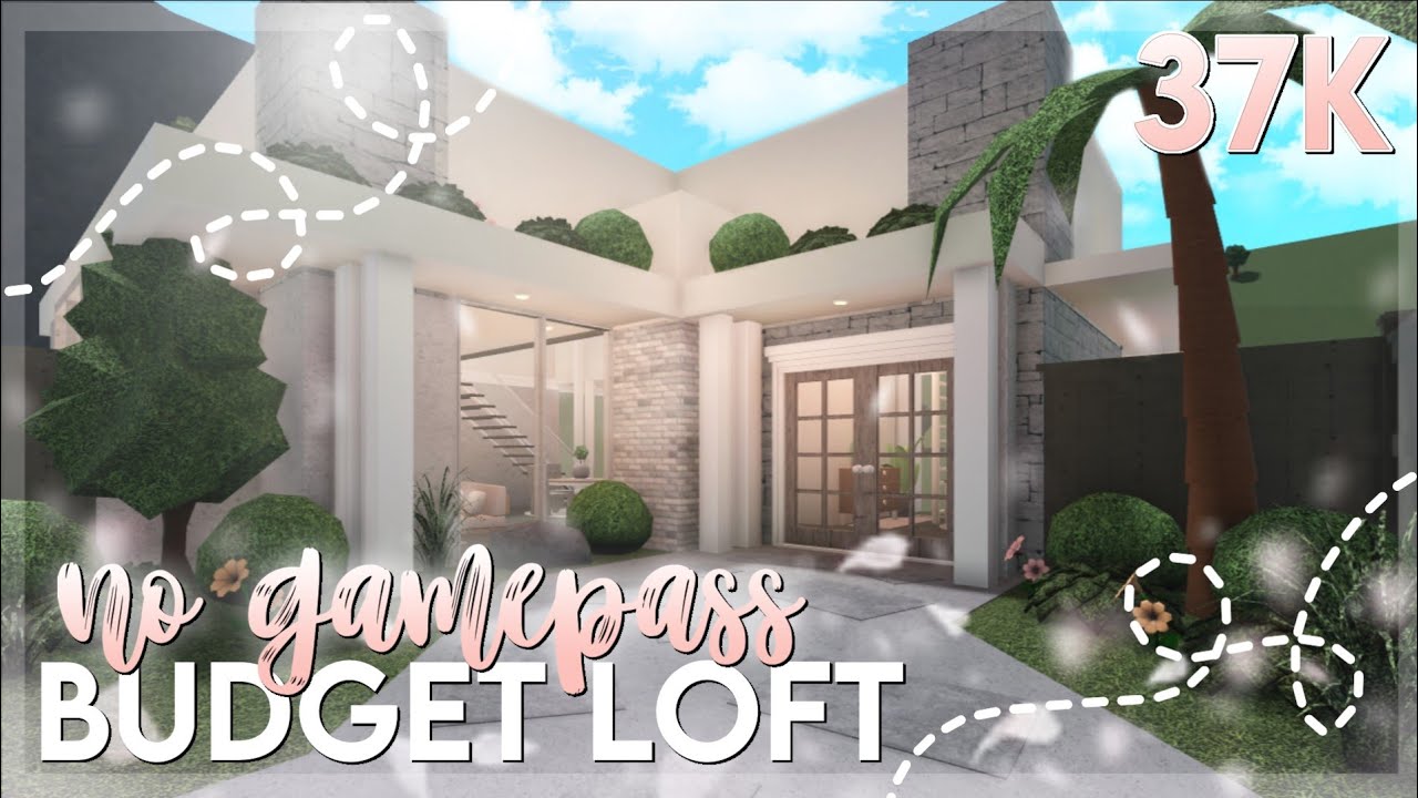 37K Budget Loft House (No Gamepass) | BLOXBURG