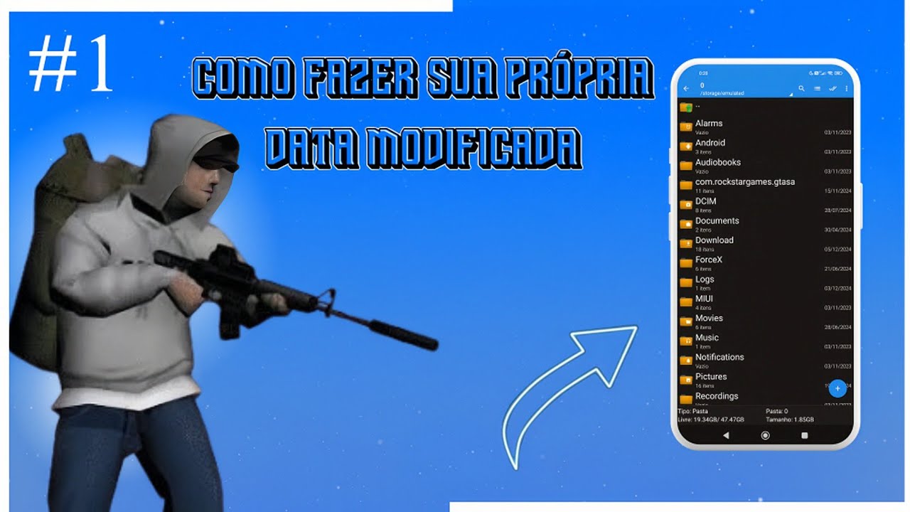 COMO CRIAR SUA PRÓPRIA DATA MODIFICADA NO MOBILE PARA SAMP/BRP ANDROID - #1 - SKINS