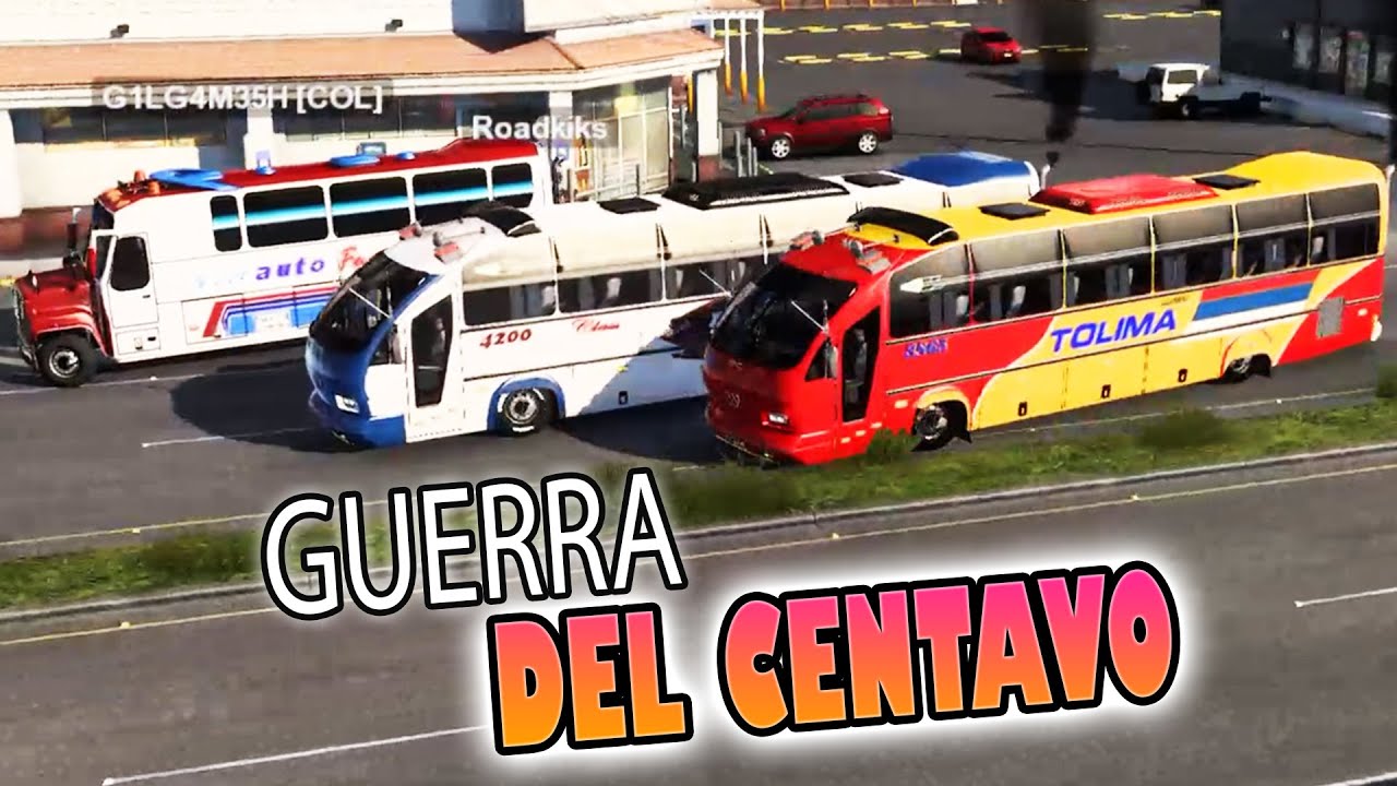 Los Mejores Momento De Convoy De Buses | Mods Ats 1.42