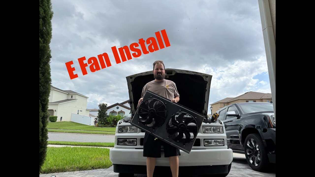 Chevy OBS Electric Fan Install