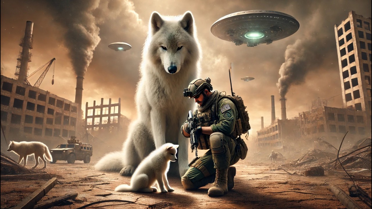 Galactic Aliens Left Their Deadly Wolf and Her Cubs To DIE UNTIL a HUMAN gad Second Thoughts | HFY