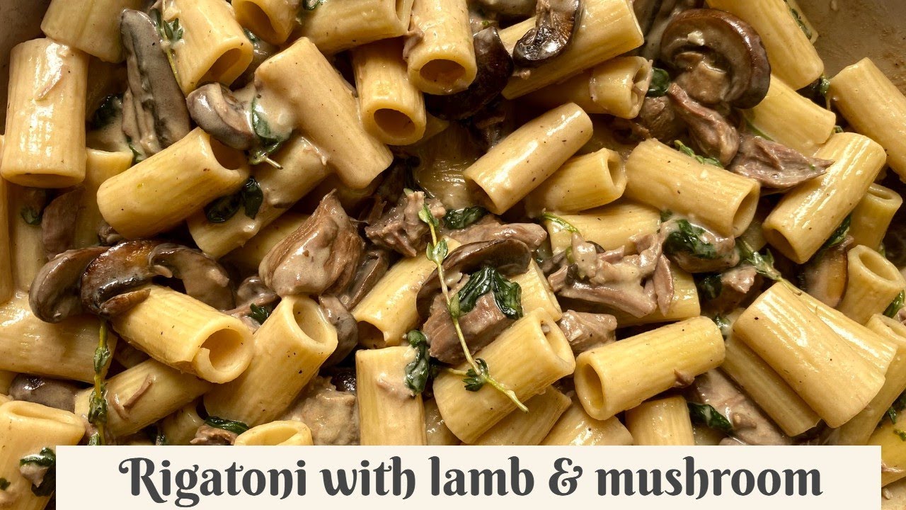 How to use leftover lamb meat to make a delicious pasta dish.