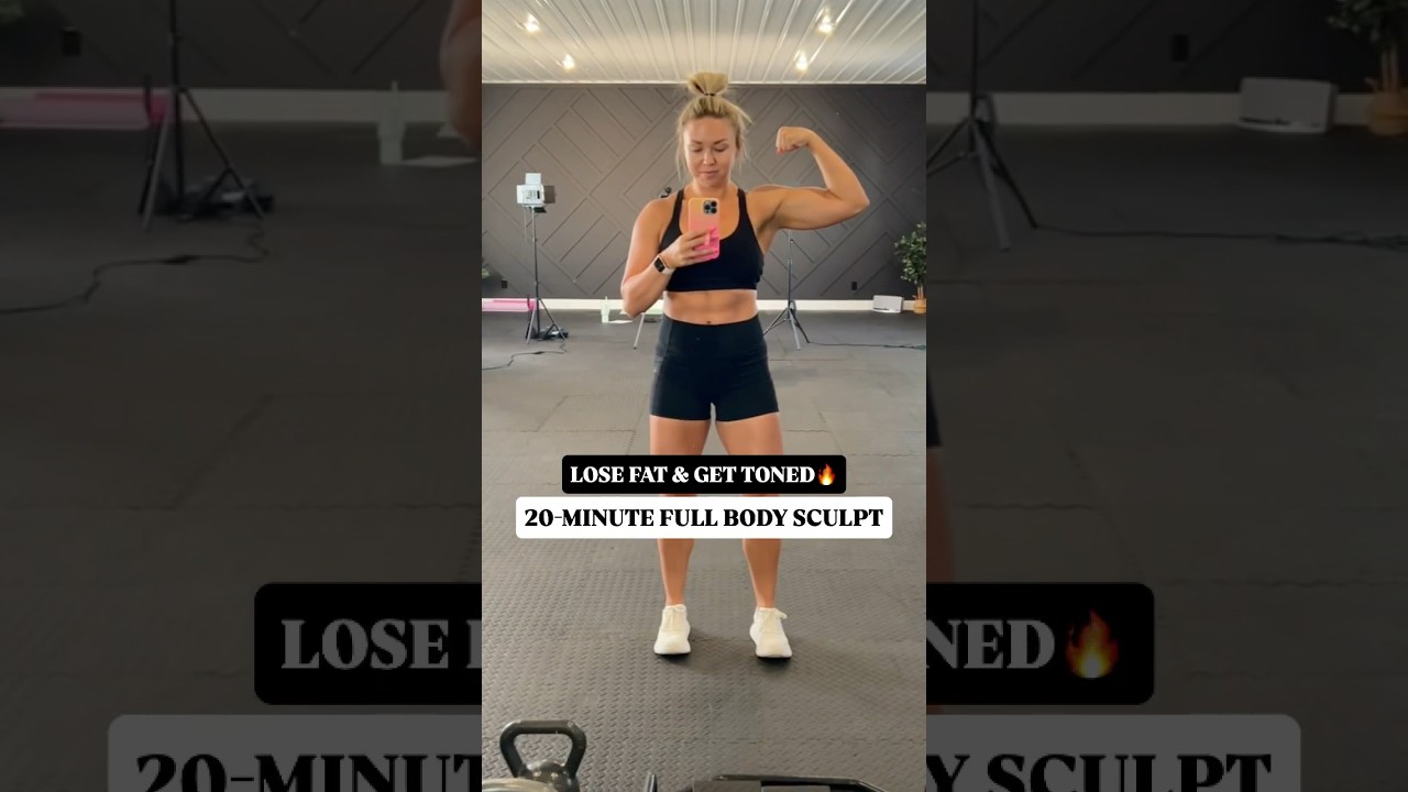 20-Minute Full Body Sculpt #fullbodyworkout #fullbodyhiit