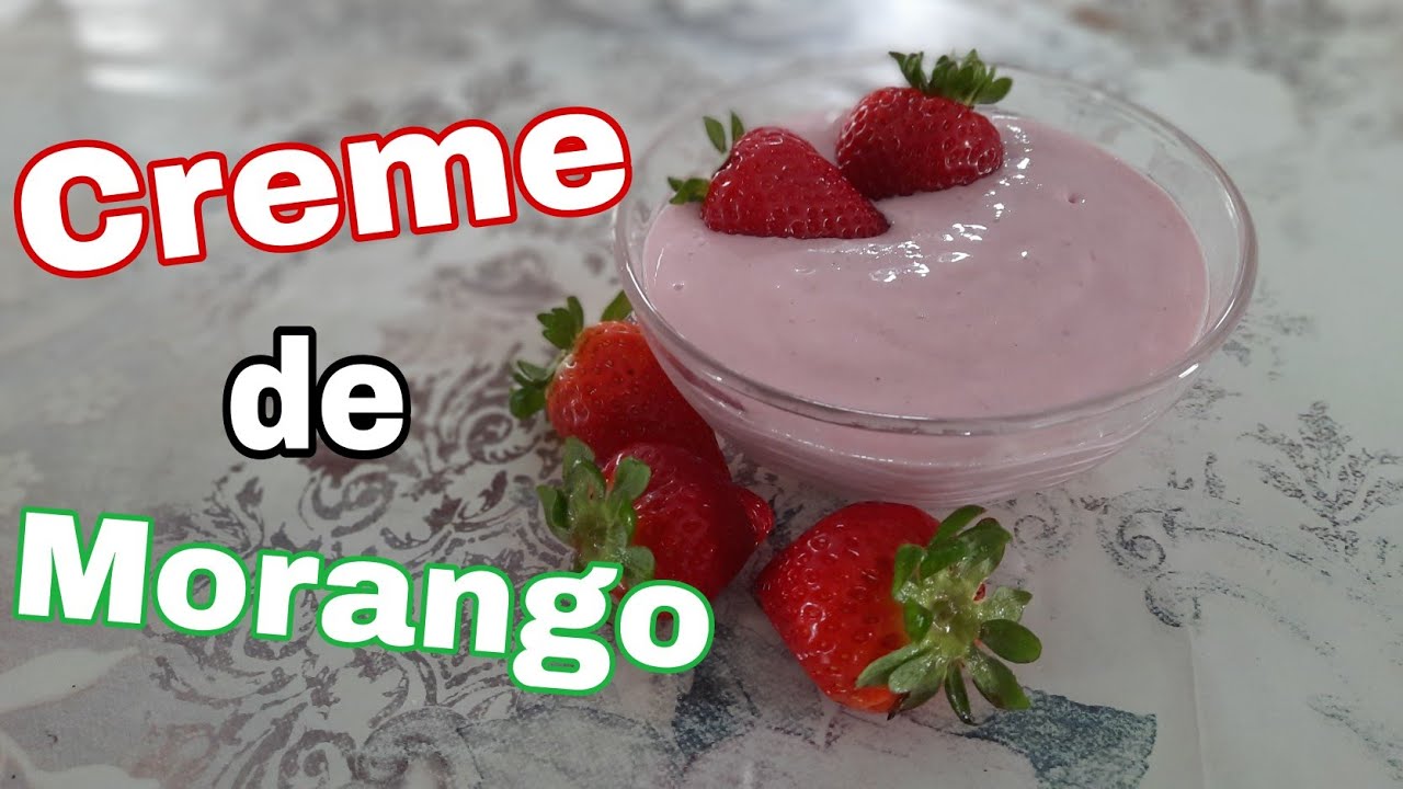 Creme de morango ( Variedades DIY ) Receita