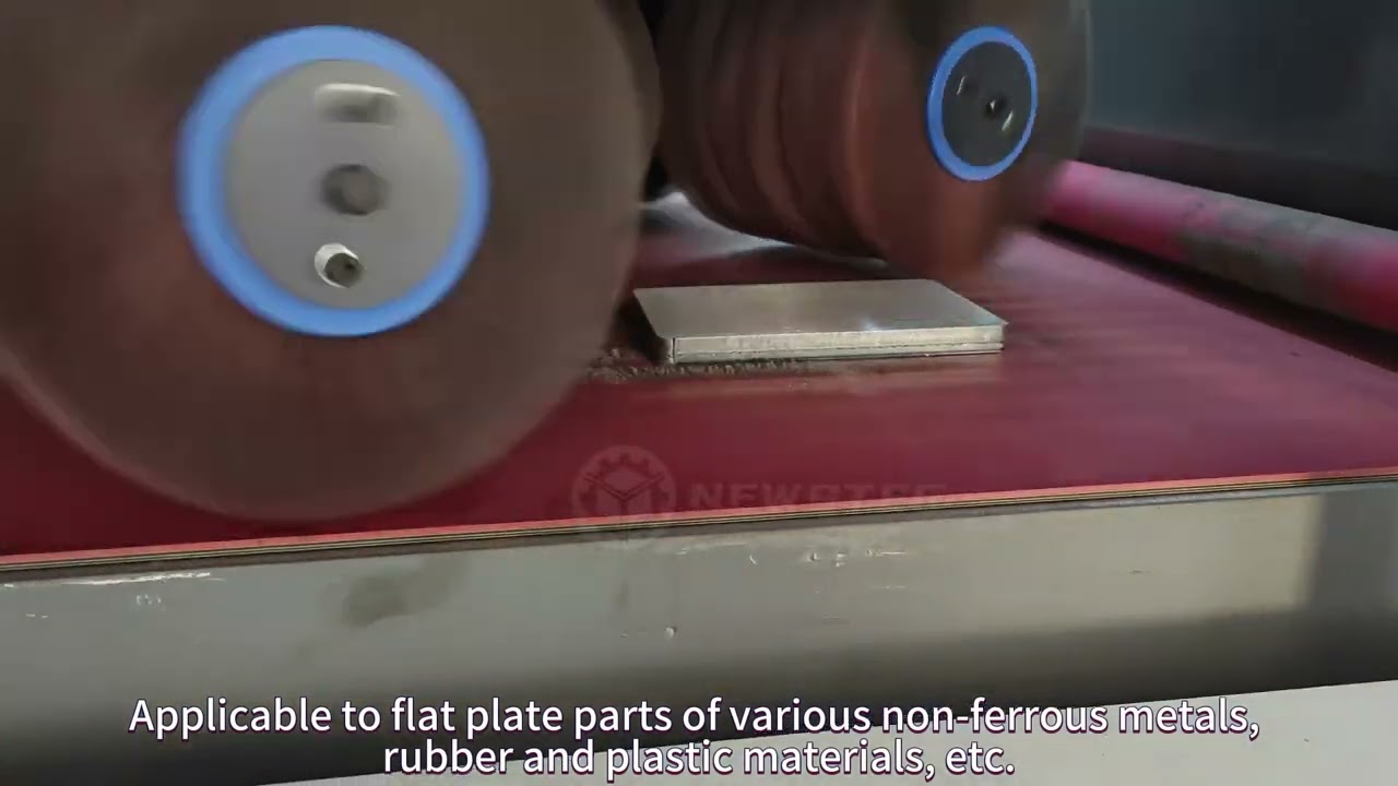 Automatic 1300mm  Stainless Steel Laser Cutting Parts Sheet Metal Deburring Machine