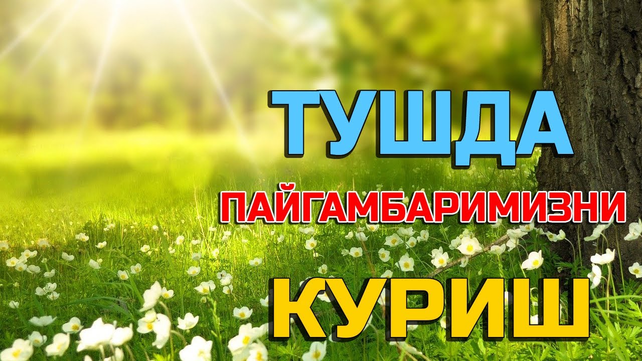 Туш табири - Тушда Пайгамбаримизни куриш
