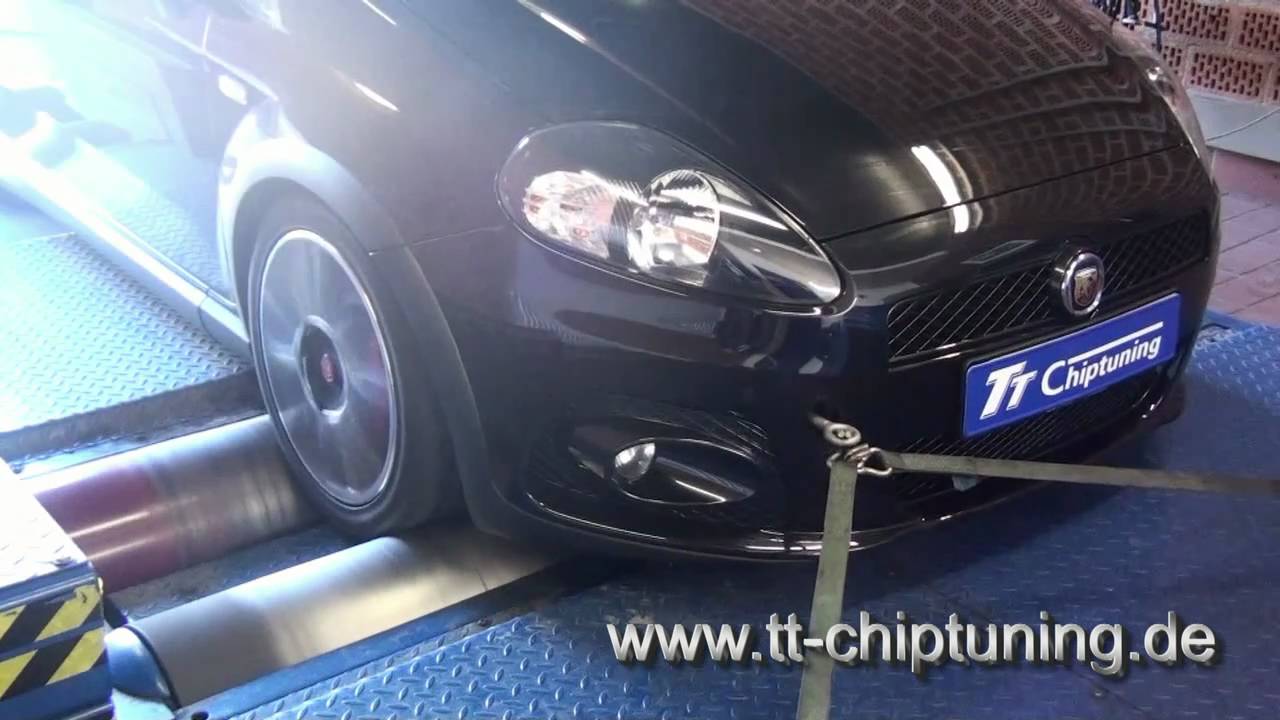 Grande Punto Abarth esseesse, Prüfstand, powered by TT Chiptuning