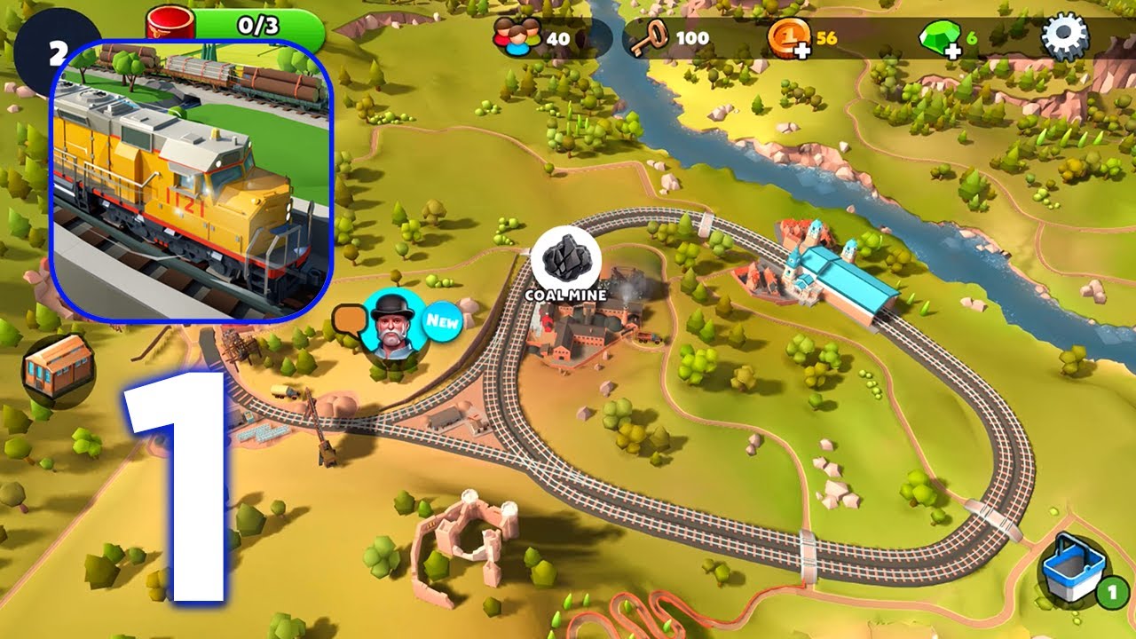 Train Station 2: Railroad Sim Gameplay Walkthrough | Level 1 to Level 5 - Part 1 (iOS, Android)