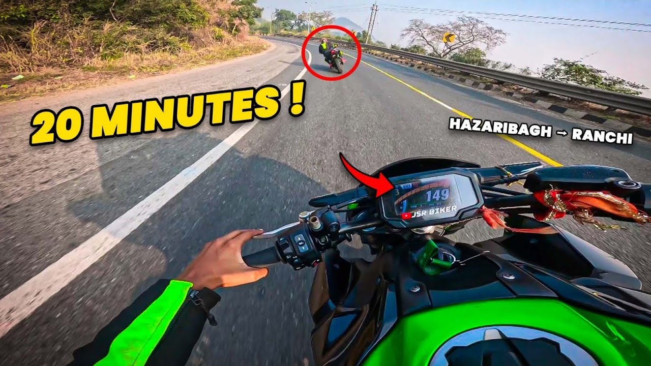 🔥 Full Power Superbike Ride 🔥 | Ranchi to Hazaribagh Ride Got Crazy 😳