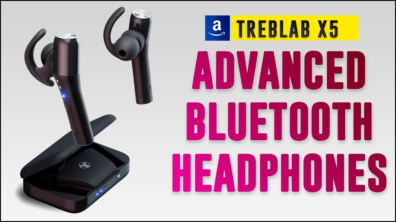 Treblab X5 - Advanced Bluetooth Headphones