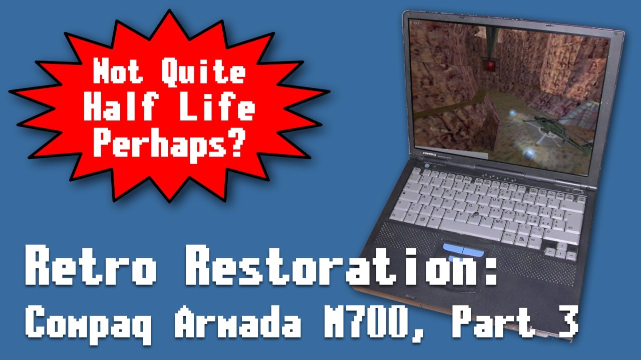 Restoring a Compaq Armada M700: the failed recovery  (part 3)