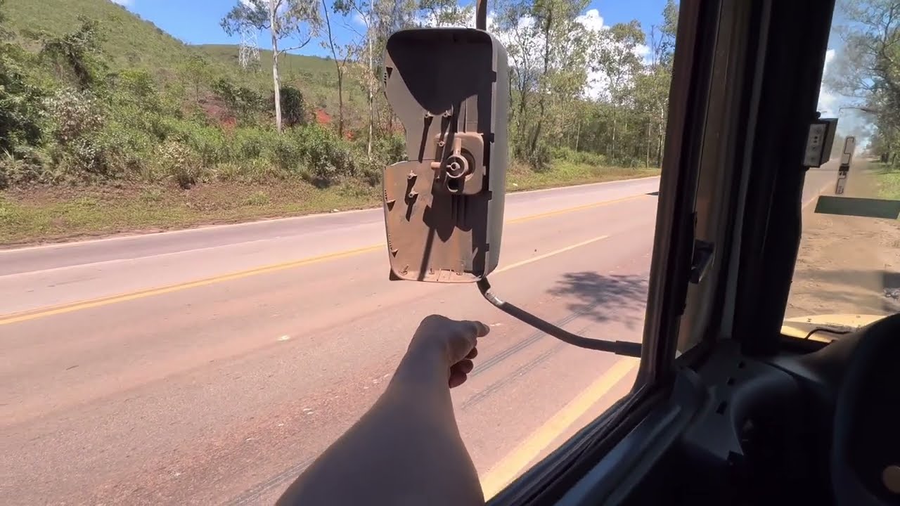 BATEU RETROVISOR COM RETROVISOR! PASSOU PERTO DEMAIS