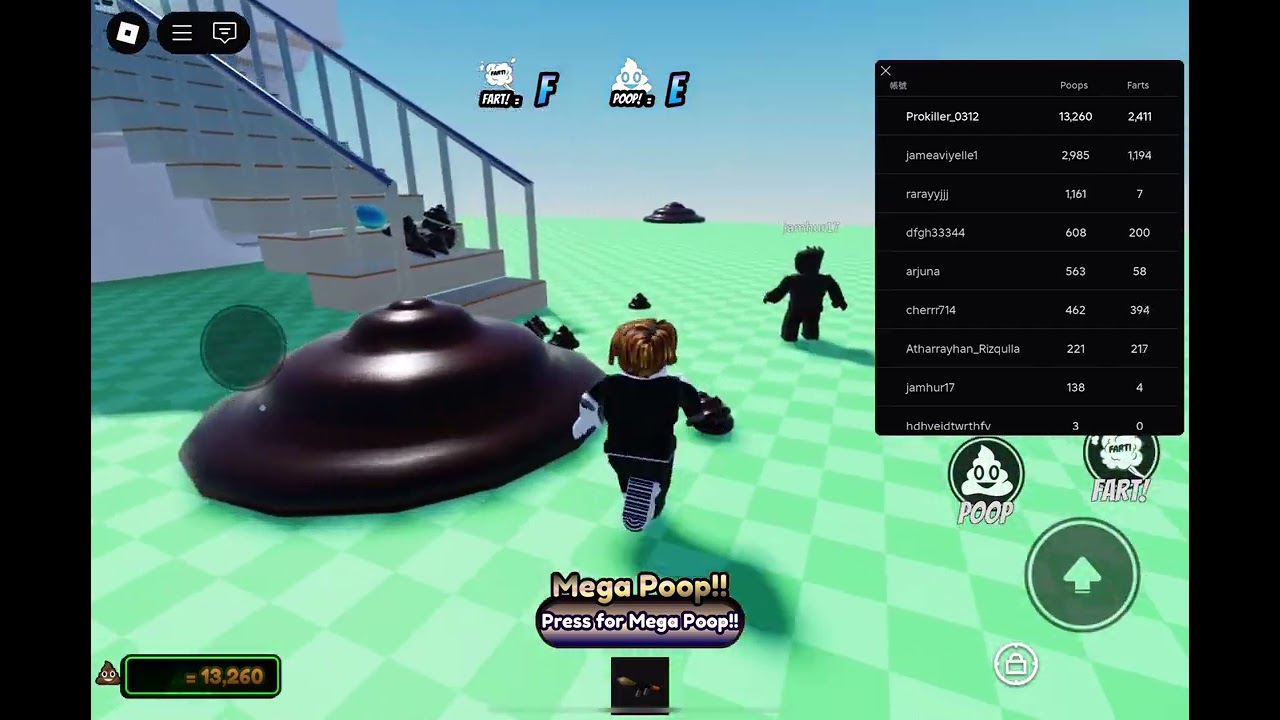 This is the idiot poop game
