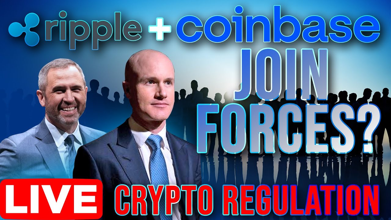 Coinbase & Ripple Join Forces? Crypto Regulation + Banking Crisis