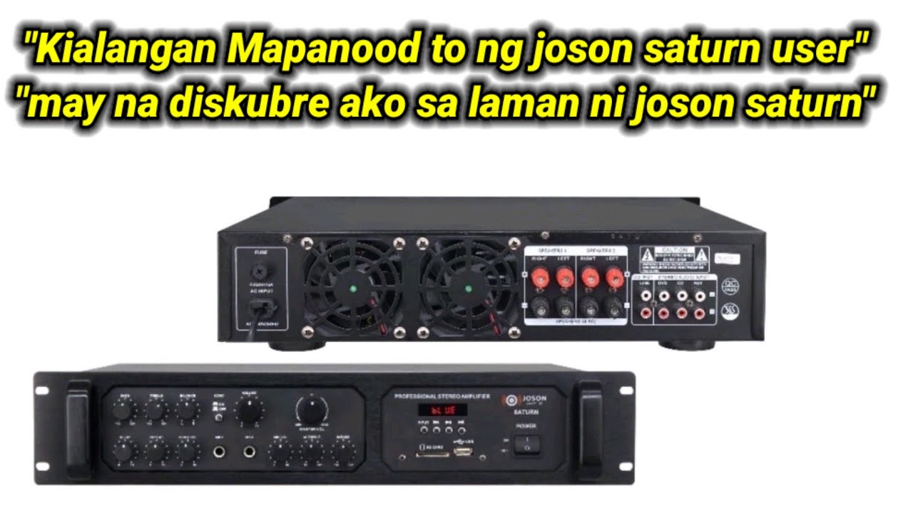 Joson Saturn integrated amplifier , full review ,sulit kaya ang ganitong amplifier?