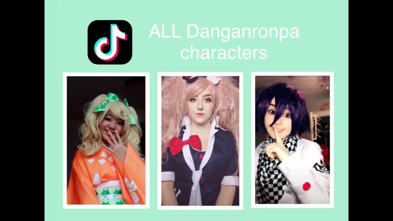 Most canon Danganronpa cosplays (ALL but some characters) TIK TOK COMPILATION