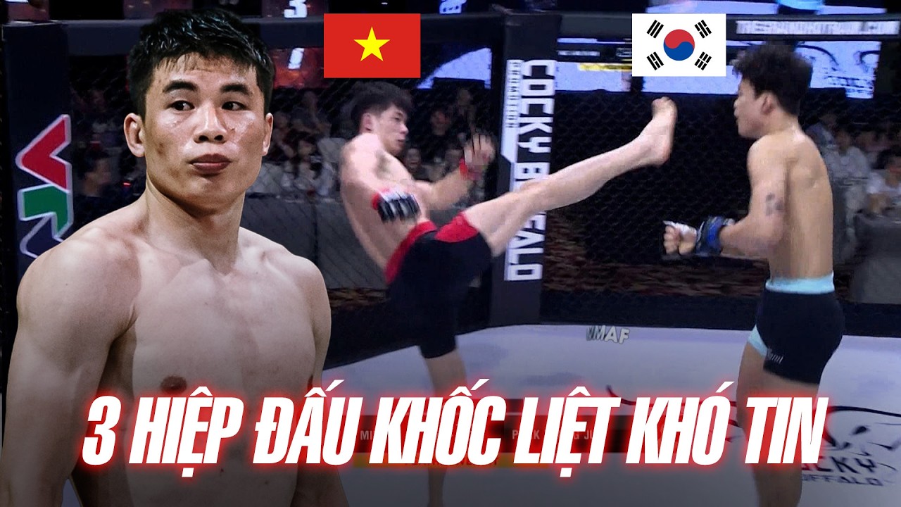 🔥3 Hiệp đấu KHỐC LIỆT PHÁT KHÓC giữa Quàng Văn Minh và tay đấm 