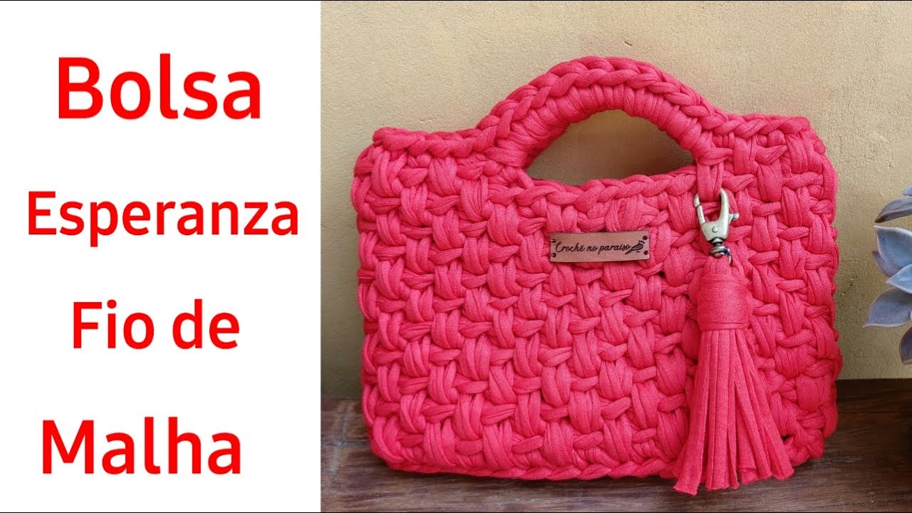 Bolsa de crochê  Esperanza