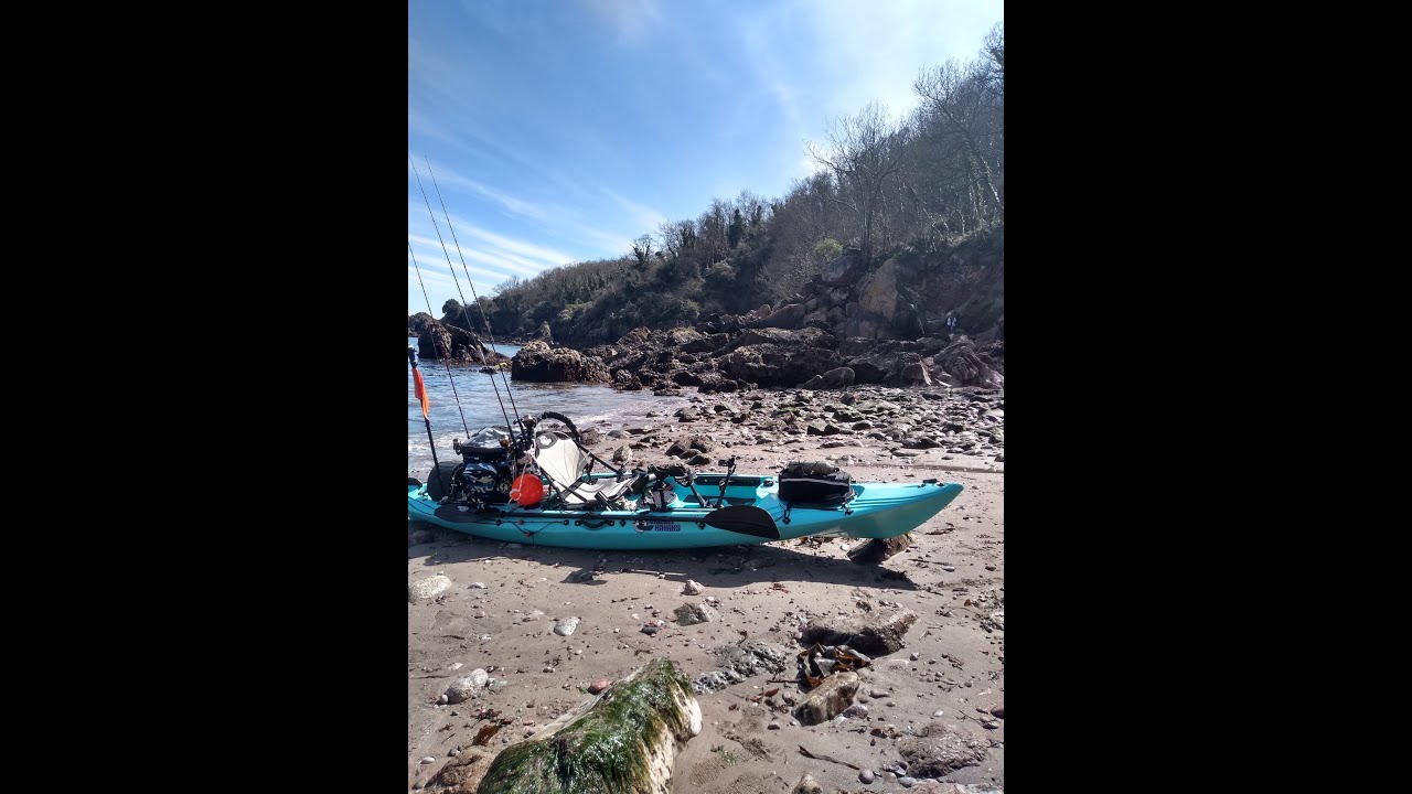 Kayak fishing for Bass and Mackerel