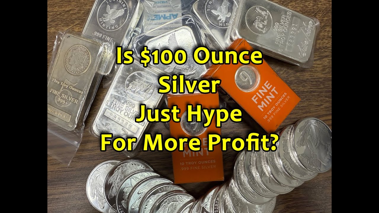 Is $100 Ounce Silver Just Hype For More Coin Dealer Profit?