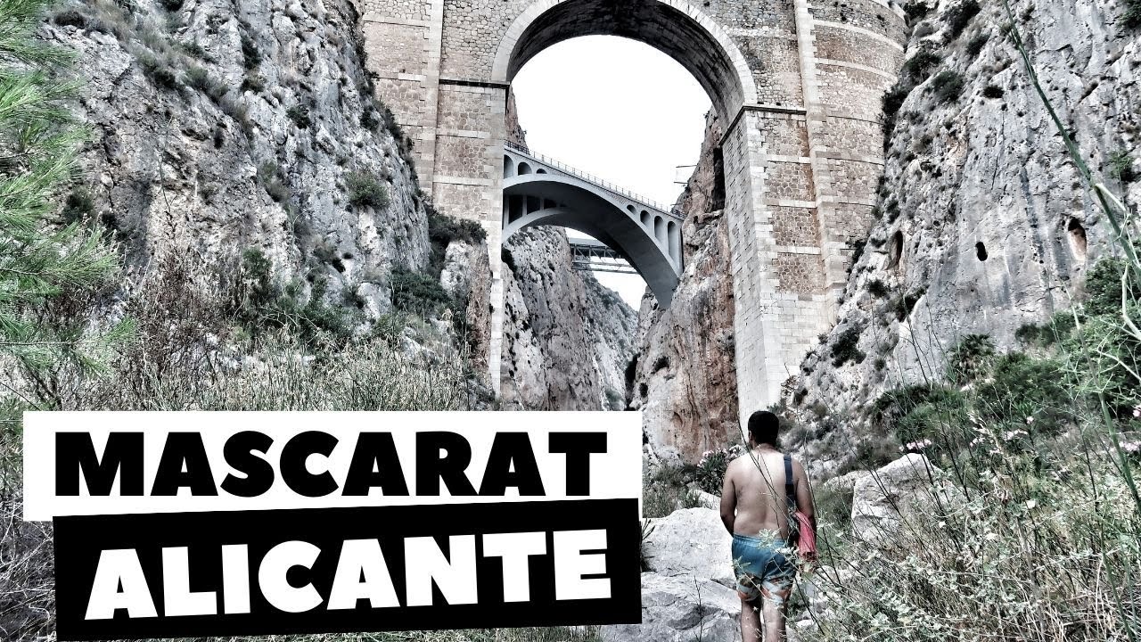 CAÑÓN del MASCARAT en ALTEA 🔝 RUTA de los PUENTES 😍 ¡MENUDO PORRAZO! 🤦‍♂️ LUGARES TOP en ALICANTE ✨