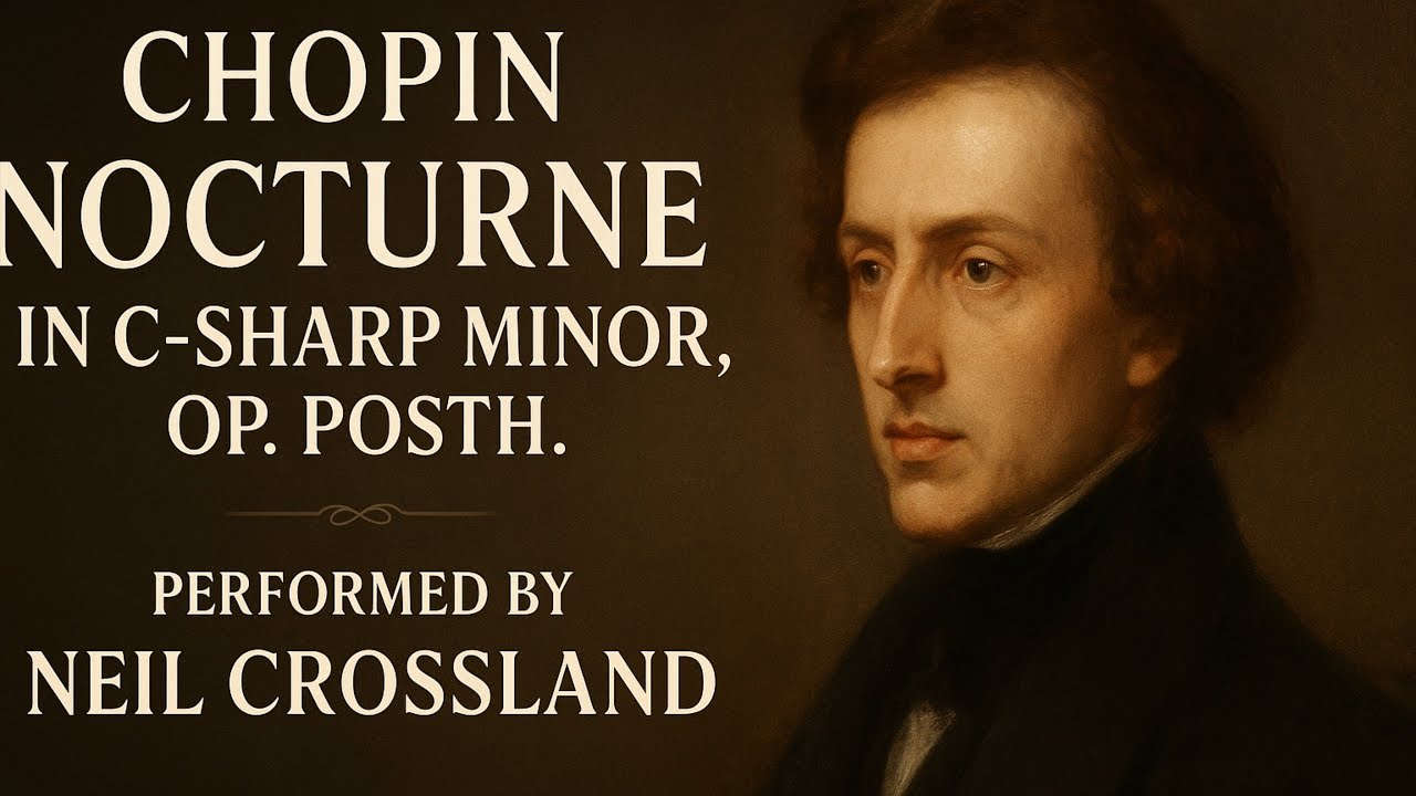 Chopin – Nocturne in C-sharp minor, Op. Posth. | Neil Crossland, Piano