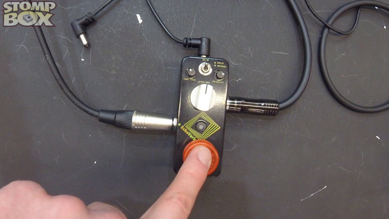 Mooer EchoVerb Demo - Delay & Reverb in One Tiny Pedal!