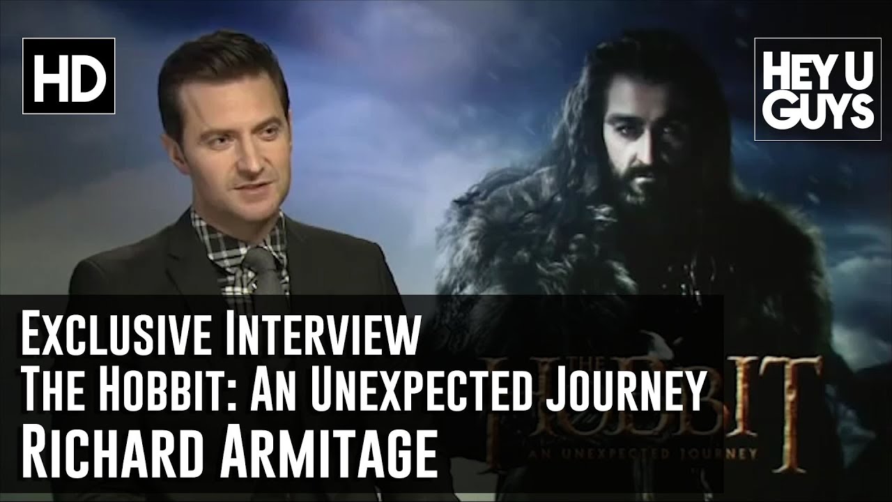 Richard Armitage Exclusive Interview - The Hobbit: An Unexpected Journey