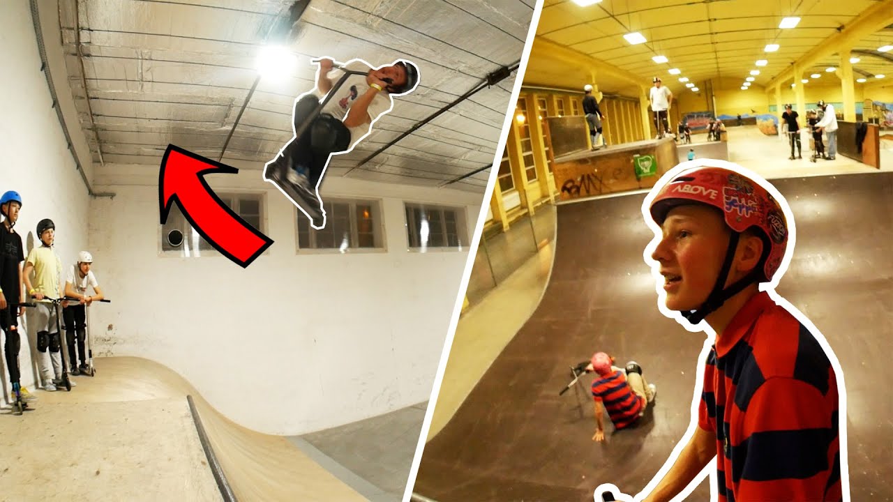 Dwa salta na hulajnodze w Łodzi na skateparku! 😎 Nowy Team Rider Yeppa, Nowa hulajnoga! 🛴