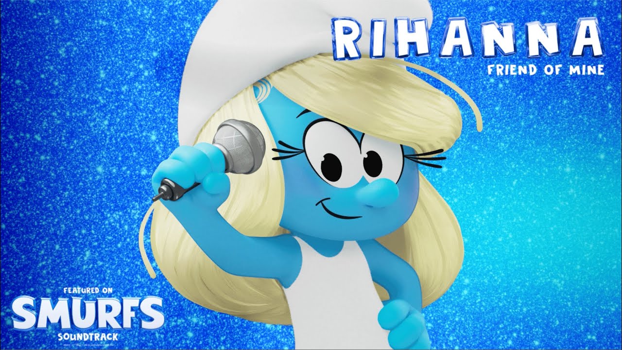 Rihanna - Friend Of Mine (from the Smurfs Movie Soundtrack) (Visualizer)