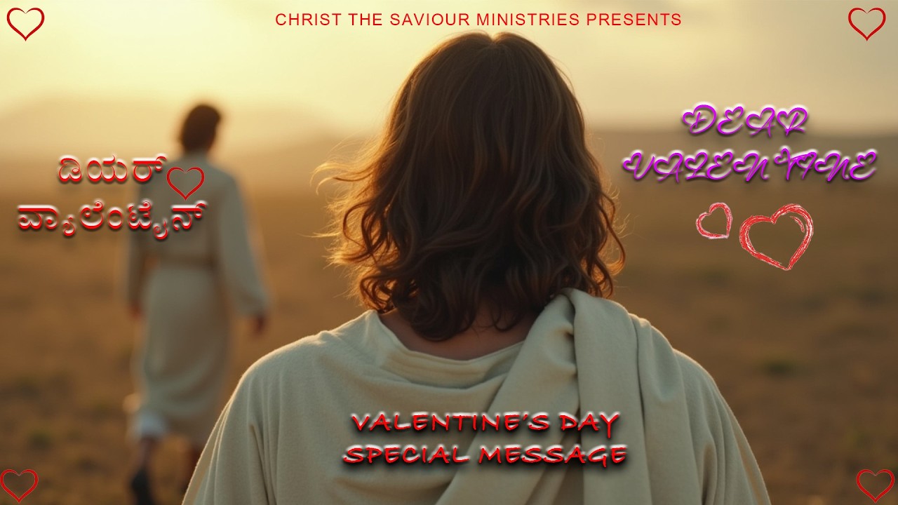 Dear Valentine || Valentines Day Special Message || Bro.KWilson || Kannada Christian Messages