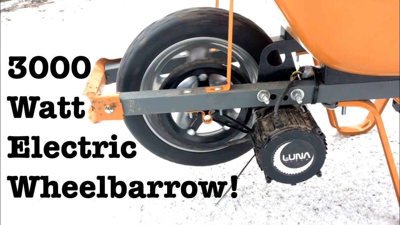 Electric Wheelbarrow - Amazing!
