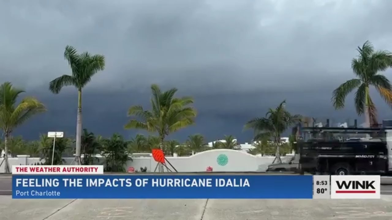Port Charlotte watches rising water levels from Hurricane Idalia