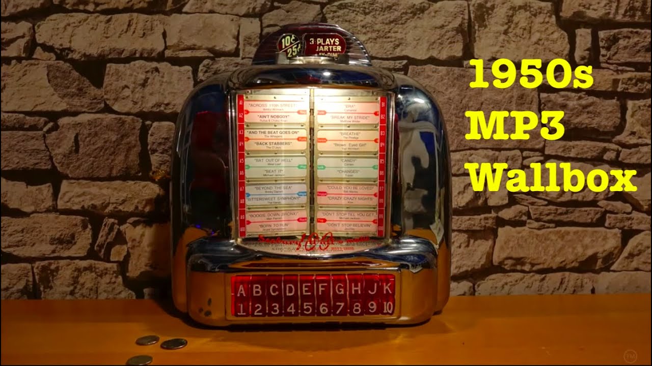 The Repurposed Jukebox Wallbox MP3 player
