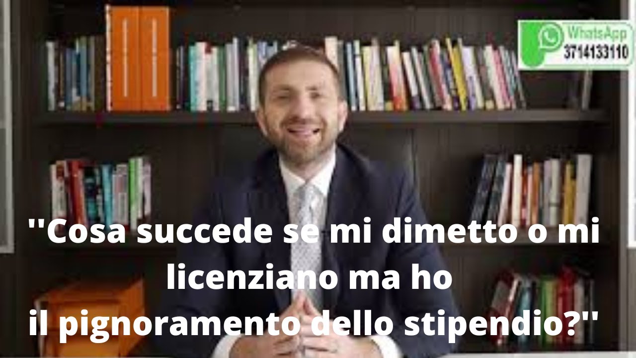 ''Cosa succede se mi dimetto o mi licenziano ma ho il pignoramento dello stipendio?''