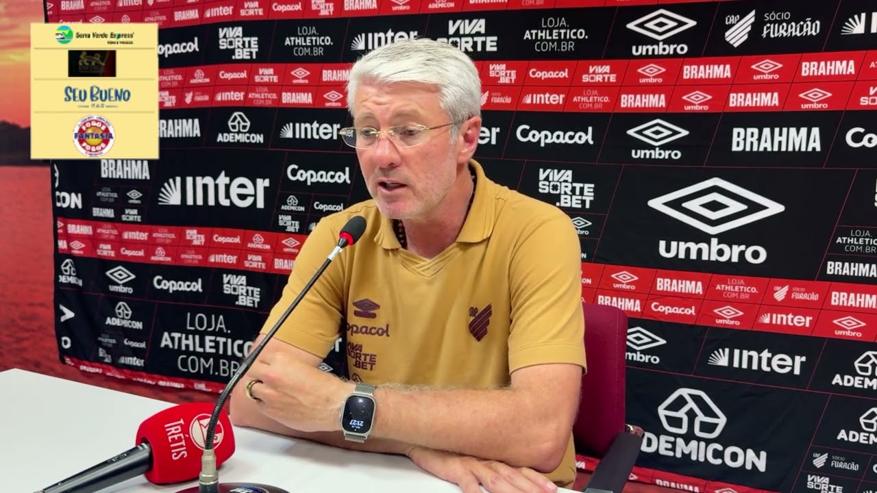 ODAIR HELLMANN ELOGIA POSTURA DO ATHLETICO CONTRA O INTER - 29/01/2025