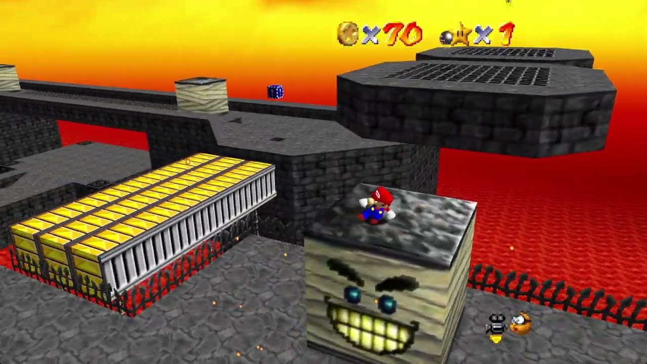 Dawnte's Inferno by Boksman - Mario Builder 64