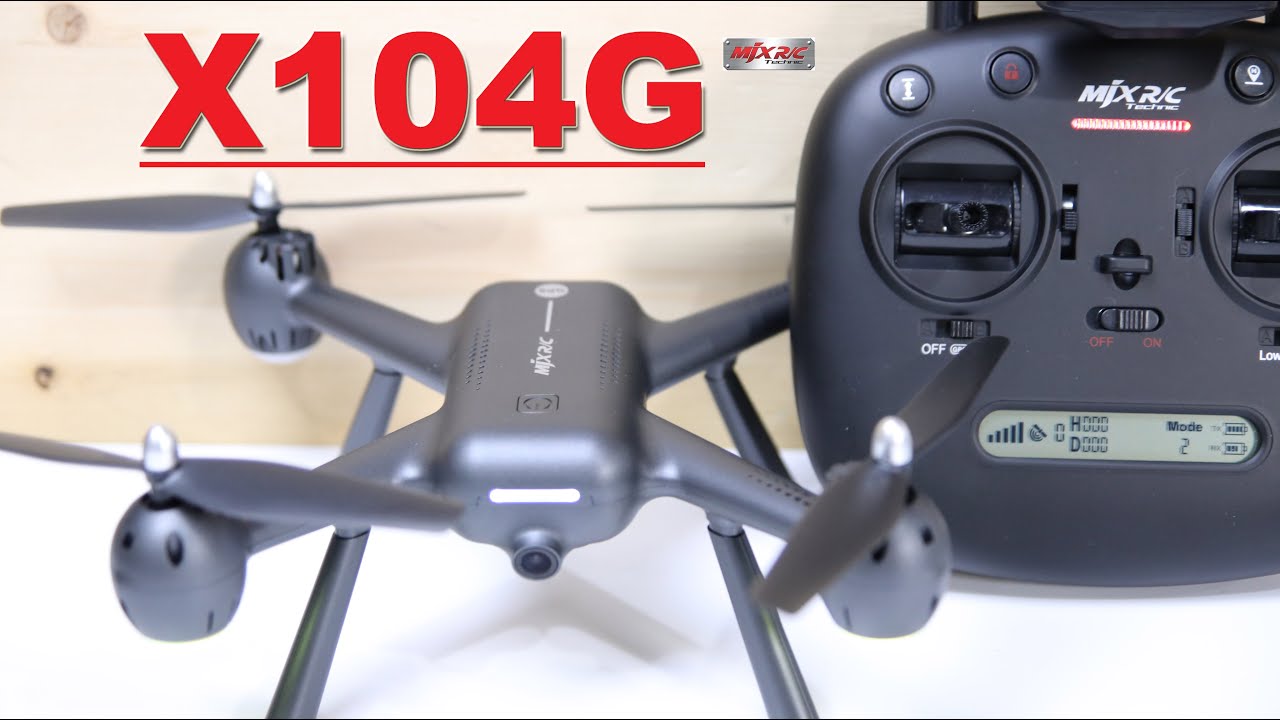 The MJXRC X104G - Low Cost GPS & 1080p Camera Drone