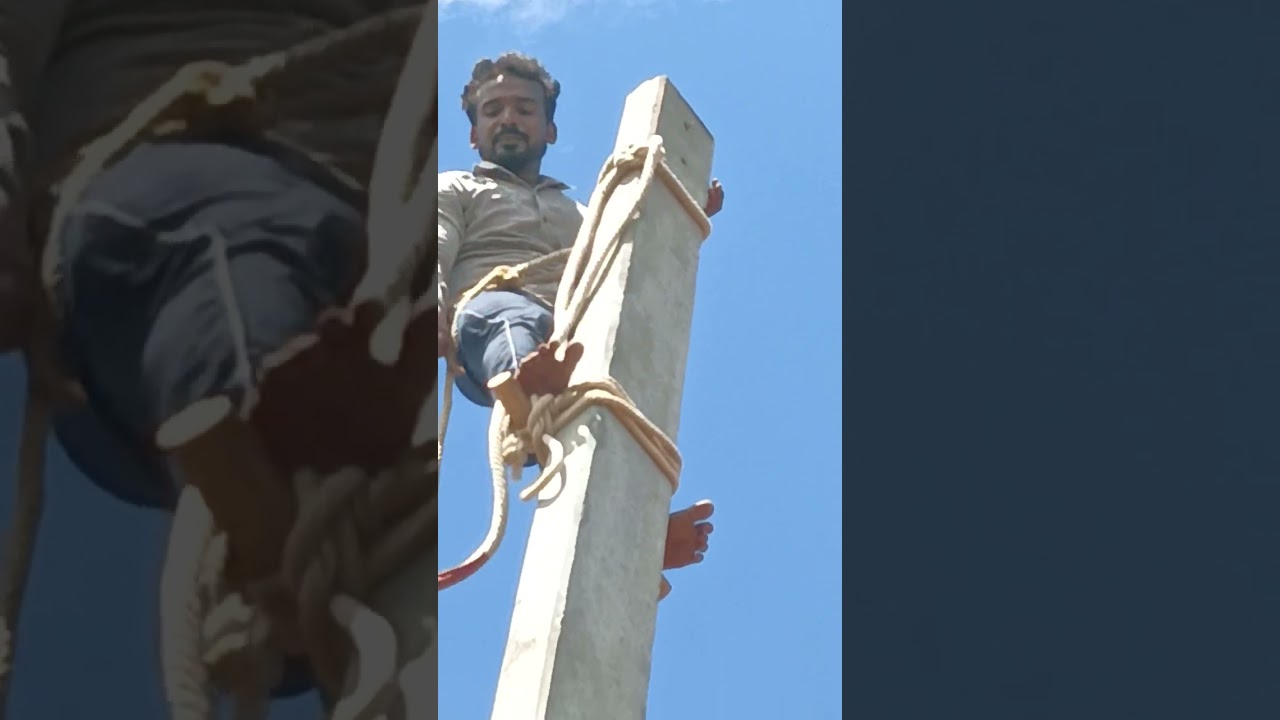 🔥Pole climbing TNPSC field assistant 2026 physical test #fieldassistant #physical #tneb #tnpsc 