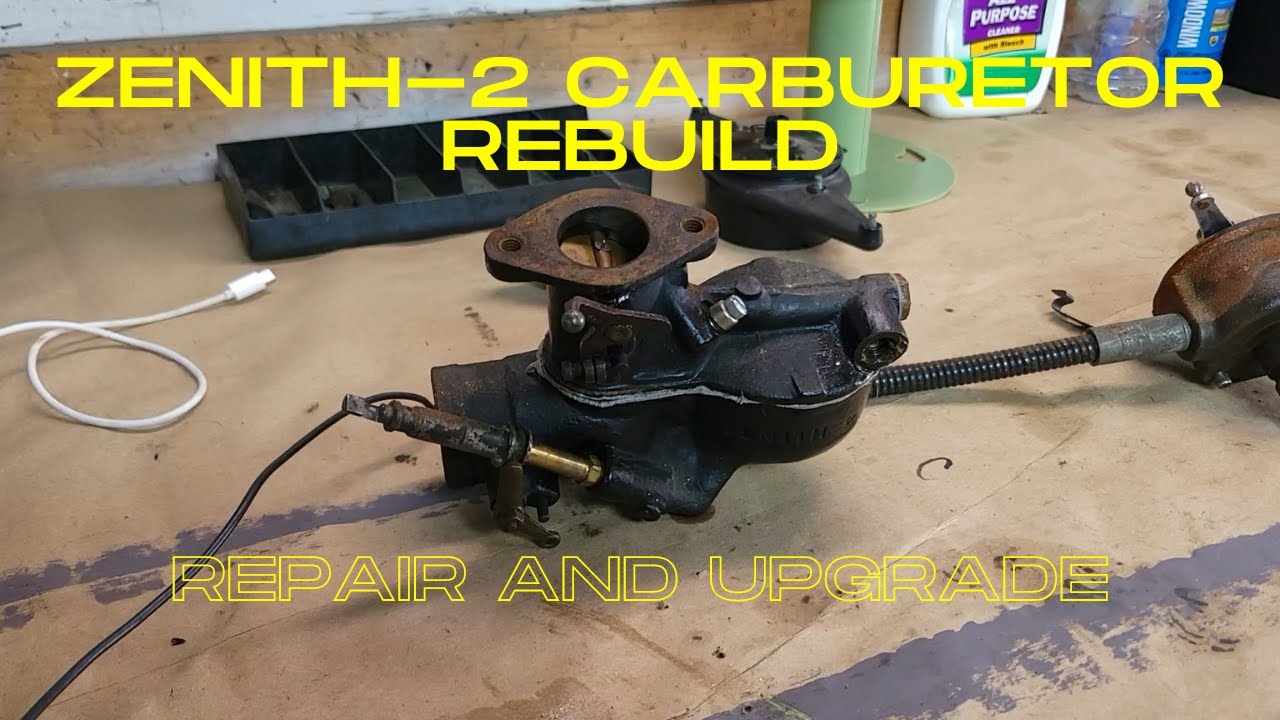 Rebuilding a 1929 Ford Model A carburetor