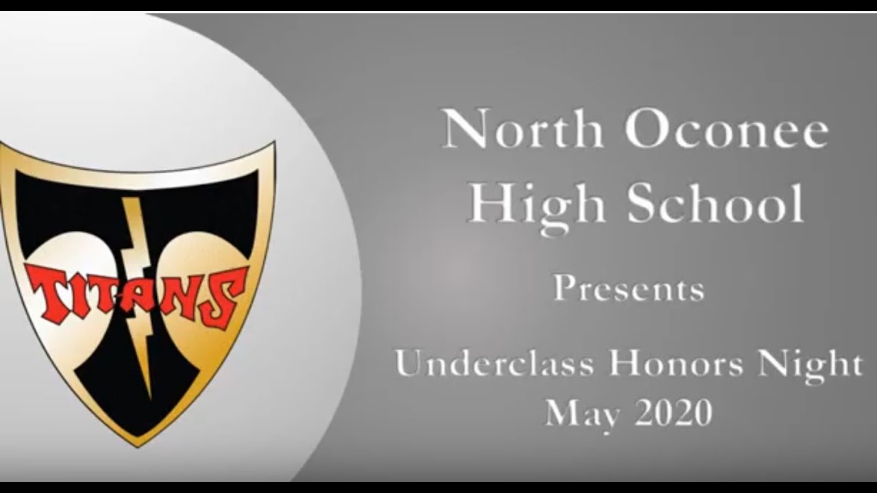 NOHS Underclass Virtual Honors Night 2020