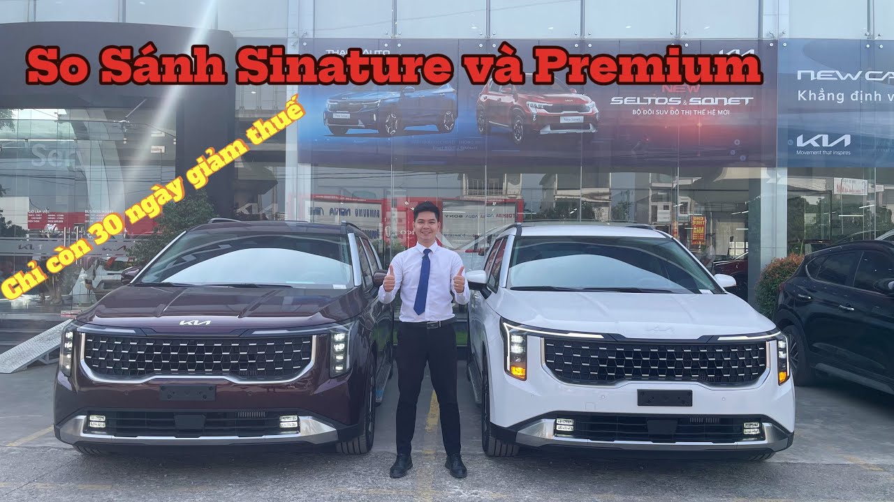 So Sánh New Carnival Premium vs Signature - Chênh Nhau 70 triệu - Liệu Có Hợp Lý ?