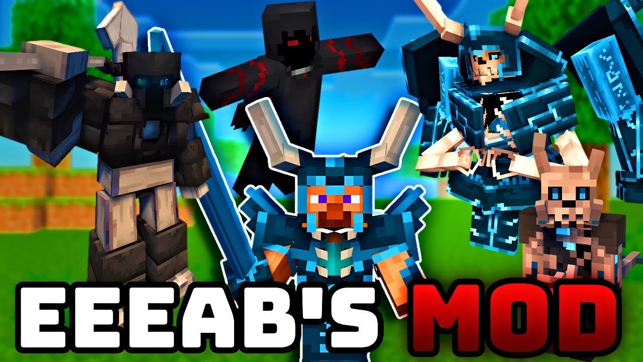 Can You Survive These Crazy Minecraft Bosses?  EEEAB's Mobs 1.20.1