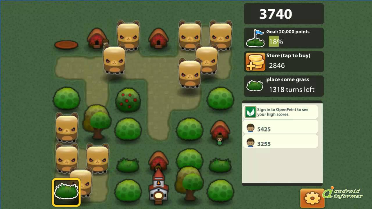 Triple Town gameplay