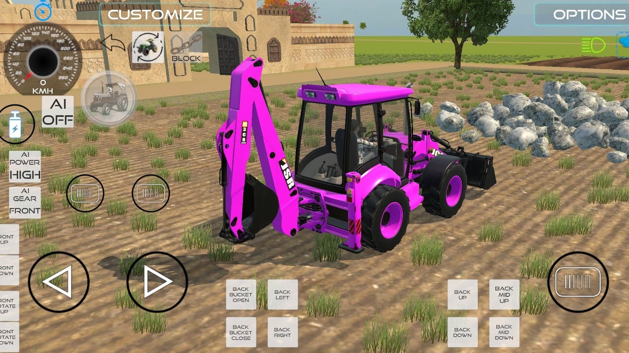 JCB Tractor Trolley loading tractor JCB Dumper truck loading full video #jcb #tractor