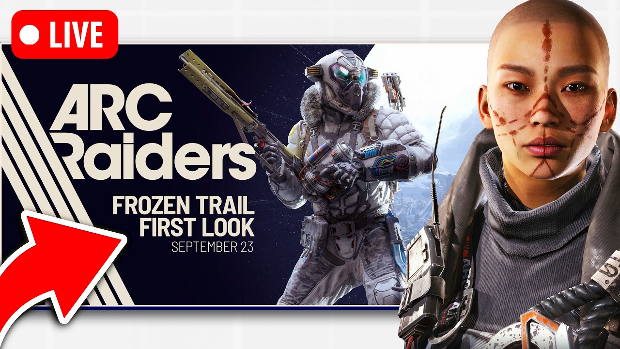 🔴 LIVE! *NEW* FROZEN TRAIL TEASER! ARC Raiders