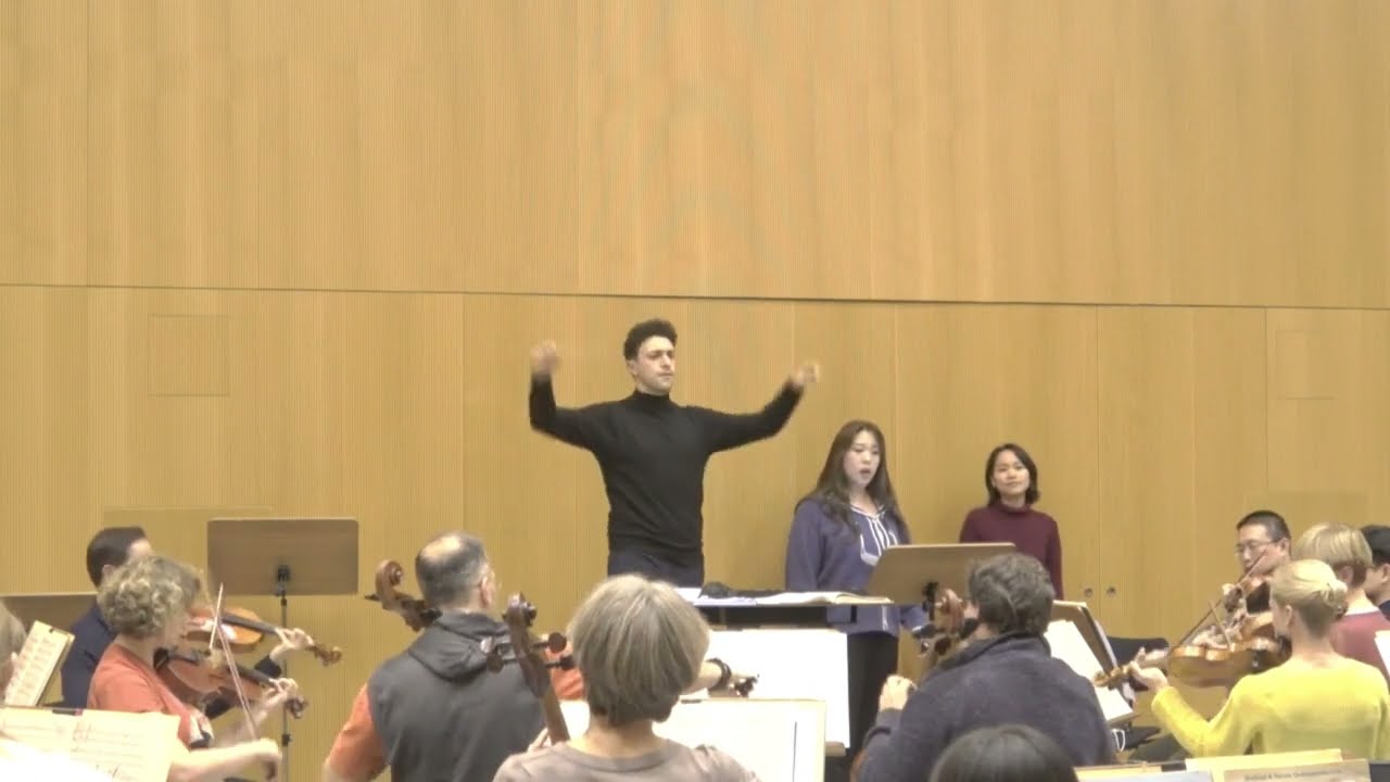 Puccini Madama Butterfly - Flower Duet - Massimiliano Iezzi - rehearsal
