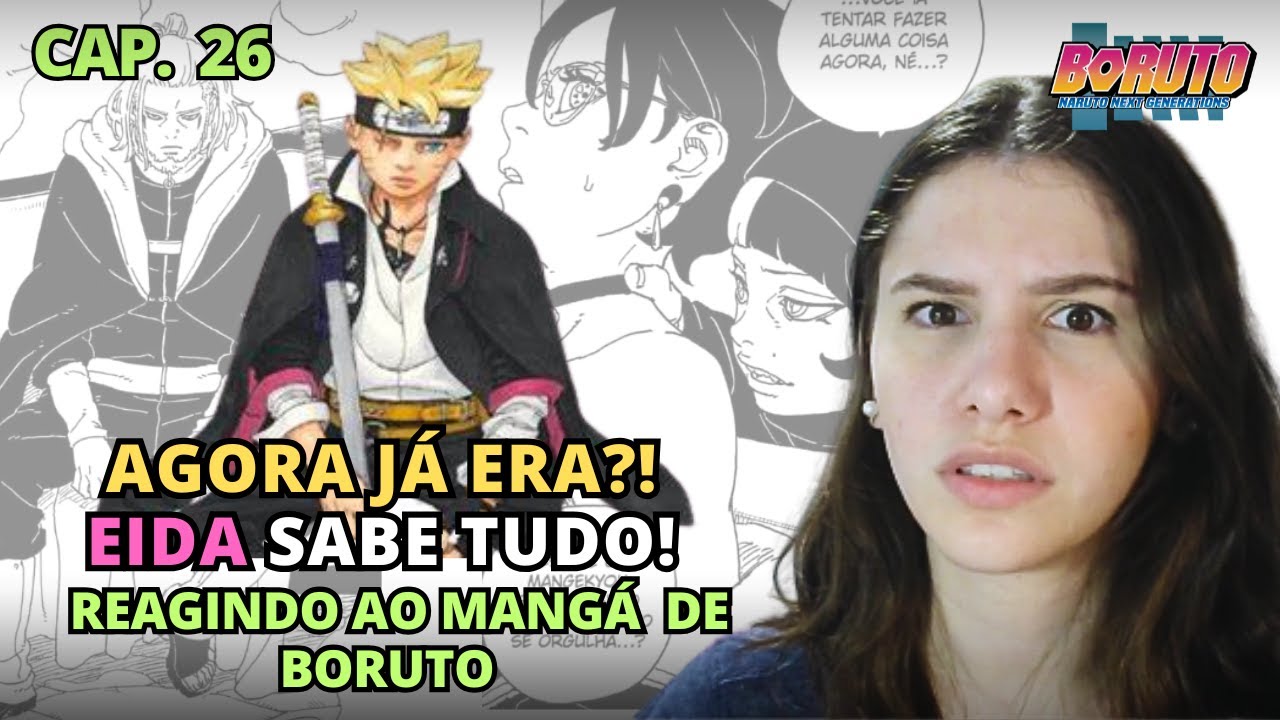 Lendo e reagindo ao Capítulo 26 do Mangá de Boruto Two Blue Vortex