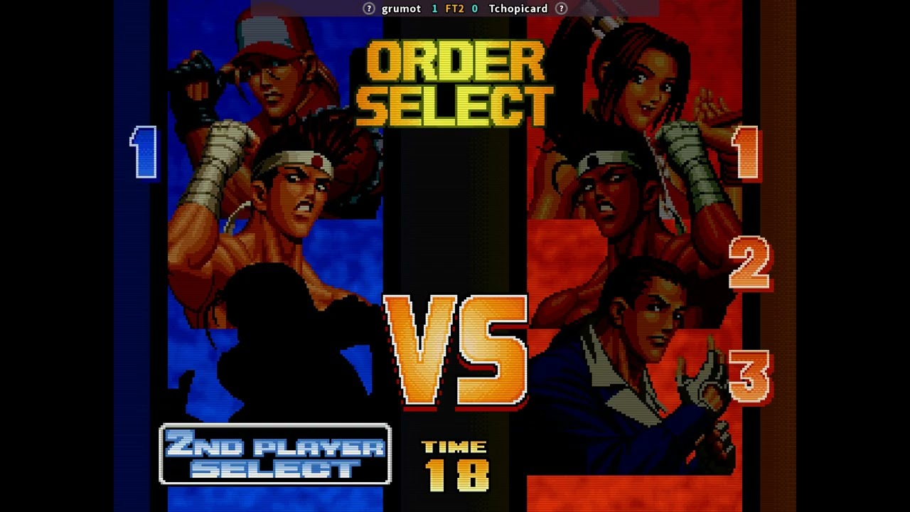 Tchopicard vs Grumot (Tour 1 Match 05) - BUDDIES #16 THE KING OF FIGHTERS '98